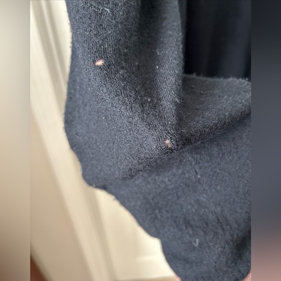 COS Collection Of Style 100% Wool Pullover Sweater Size L Womens Navy Blue - Picture 9 of 12